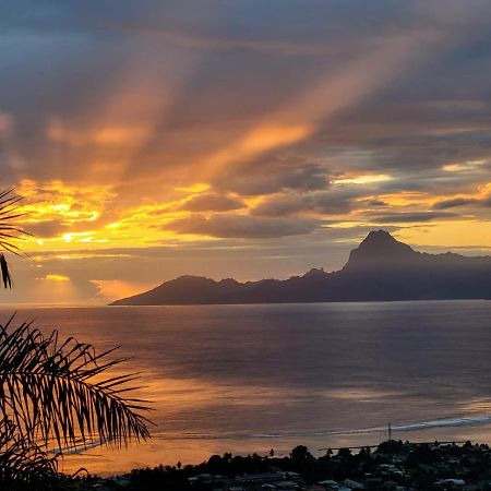 Au Soleil Couchant Punaauia  Exteriör bild